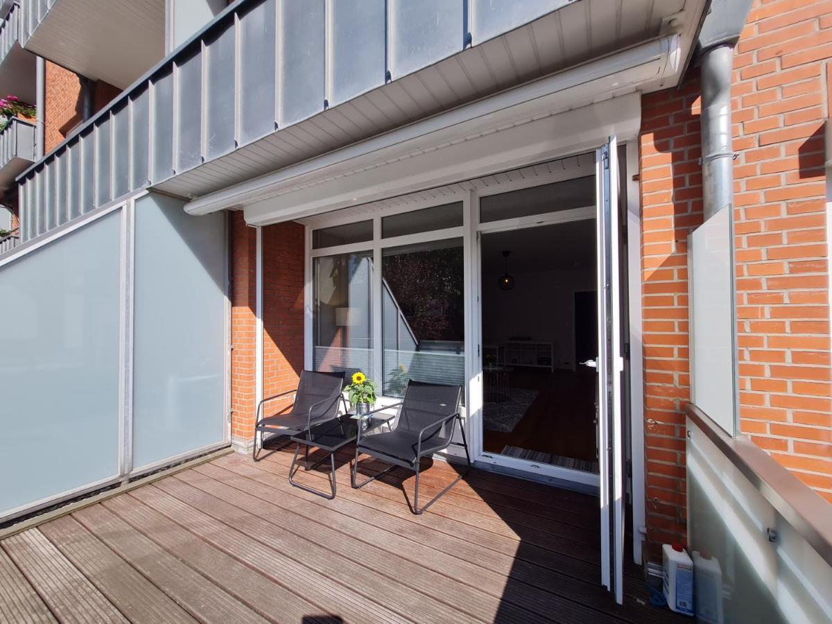 Wohnung Fleethoern - Zentral, Ruhig, Mit Parkplatz Und Balkon كيل المظهر الخارجي الصورة